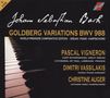 Johann Sebastian Bach: Goldberg-Variationen BWV 988 für Klavier/Cembalo/Orgel, CD,CD,CD