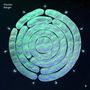 „Flavien Berger“ steht links oben. Spiralförmiges, pastellfarbenes Design auf schwarzem Hintergrund mit kleinen Symbolen., CD