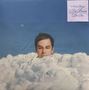 Text: "J'ai Besoin De Toi". Ein Kopf taucht aus Wolken auf, dahinter ein blauer Himmel mit einer kleinen sichtbaren Mondsichel., LP
