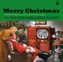 "Merry Christmas. The Greatest Christmas Songs From Jazz Divas & Crooners Legends. Starring: Dean Martin, Aretha Franklin..." 

Szenenbeschreibung: Ein Paar sitzt lächelnd vor einem weihnachtlich geschmückten Baum.