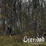 „Gjendød, Svekelse” in weißer Schrift. Düstere Waldszene mit kahlen Bäumen und einer Person im Hintergrund., CD