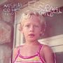 Texte: "AVISHAI COHEN TRIO" und "ETERNAL CHILD". Kleines Kind mit blonden Haaren und Streifenshirt. Vintage-Stil., LP
