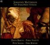Johann Mattheson (1681-1764): 12 Sonaten für Flöte oder Violine & Bc, 2 CDs