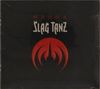 „MAGMA Slag Tanz“ in roter und weißer Schrift auf schwarzem Hintergrund, darunter ein rotes, abstraktes Symbol., CD