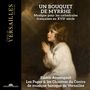 „UN BOUQUET DE MYRRHE“ oben, kniender Junge betet. Links steht „VERSAILLES Spectacles“., CD