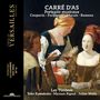 CARRE D'AS. Portraits musicaux: Couperin, Forqueray, Marais, Rameau. 
Les Timbres. Drei Personen in einem historischen Gemälde., CD
