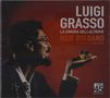 Text: "LUIGI GRASSO, LA DIMORA DELL'ALTROVE, NDR BIGBAND, conducted by Geir Lysne."   
Ein Mann hält eine bunte Form in der Hand., CD