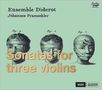 Ensemble Diderot - Sonaten für 3 Violinen, CD