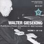 Walter Gieseking spielt Klaviersonaten von Beethoven Vol.1, 4 CDs