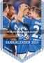 FC Schalke 04 2025 - Bannerkalender - Fan-Kalender - Fußball-Kalender - Wand-Kalender - 29,7x42 - Sport, Kalender