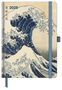 Hokusai 2025 - Buchkalender - Taschenkalender - Kunstkalender - 16x22, Buch