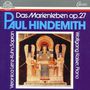 Paul Hindemith (1895-1963): Das Marienleben op.27, CD