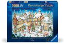 : Erwachsenenpuzzle 1000 Teile - Weihnachtsdorf, Div.