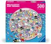 Erwachsenenpuzzle 500 Teile - Hello Kitty and Friends, Diverse