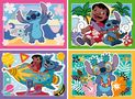 Kinderpuzzle 4x35 Teile - Disney Stitch - Speedy Puzzle Stitch, Spiele