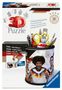 "3D Puzzle", "Stabil – ohne Klebstoff", "Praktische Aufbewahrungsfunktion" zeigen ein Puzzle mit Fußball-Länderspielmotiv., Spiele