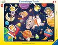 : Ravensburger Kinderpuzzle - Tierische Astronauten - 30-48 Teile Rahmenpuzzle für Kinder ab 4 Jahren, SPL