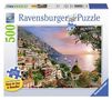 Ravensburger Puzzle 14876 - Positano - 500 Teile Large Pieces, Puzzlespaß mit größeren Puzzleteilen für die ganze Familie, Spiele