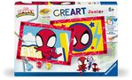 CreArt, Malen nach Zahlen Junior Marvel Der ultimative Spider-Man - Spidey, Spiele