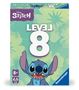 Ravensburger 24700 - Disney Stitch Level 8 - Das beliebte Kartenspiel für 2-6 Spieler und Disney-Fans ab 8 Jahren, Spiele