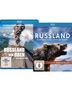 : Russland von oben (Komplette Serie) / Russland - Im Reich der Tiger, Bären und Vulkane (Blu-ray), BR,BR
