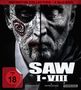 Darren Lynn Bousman: SAW I-VIII (Definitive Collection) (Blu-ray), BR,BR,BR,BR,BR,BR,BR,BR