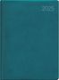 Taschenkalender türkis 2025 - Bürokalender 10,2x14,2 - 1 Tag auf 1 Seite - flexibler Kunstoffeinband - Stundeneinteilung 7 - 19 Uhr - 610-1013, Buch