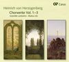 Heinrich von Herzogenberg (1843-1900): Weltliche & geistliche Chorwerke, 3 CDs