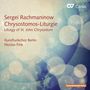 Sergej Rachmaninoff: Chrysostomus-Liturgie op.31, CD, CD