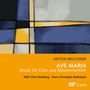 Anton Bruckner (1824-1896): Geistliche Musik für Chor & Bläserensemble "Ave Maria", CD