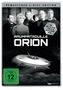 Remastered 4-Disc Edition. Raumpatrouille Orion. UFO über Mondlandschaft, Crew in Uniformen, FSK 12, Logo unten rechts., 4 DVDs