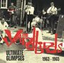 The Yardbirds, Ultimate Glimpses, 1963 - 1965. Schwarz-weißes Foto einer Band mit Instrumenten im Freien., 4 CDs