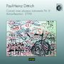 Paul Heinz Dittrich: Concert avec plusieurs Instruments Nr.IV, CD