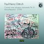 Paul Heinz Dittrich (1930-2020): Concert avec plusieurs Instruments Nr.IV, CD