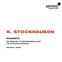 Karlheinz Stockhausen (1928-2007): Momente für Sopran,4 Chorgruppen,13 Instrumentalisten, CD