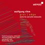 Wolfgang Rihm (1952-2024): Kammermusik mit Cello "grat/edge", CD