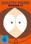 South Park Season 1-5, 15 DVDs