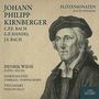 Johann Philipp Kirnberger: Sonaten Nr.3 & 9 für Flöte & Bc, CD, CD