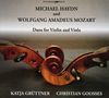 Michael Haydn (1737-1806): 4 Duos für Violine & Viola, 2 CDs