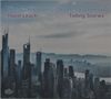 Texte: "The Composers' Orchestra Berlin", "Hazel Leach", "Telling Stories". Hochhäuser vor nebliger Bergkulisse., CD