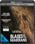 „Top Tier Entertainment“ und „Beeindruckendes Spektakel“. Ein Krieger mit Schwert in actionreicher Staubwolke., 1 Ultra HD Blu-ray und 1 Blu-ray Disc