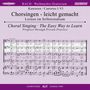 : Chorsingen leicht gemacht - Johann Sebastian Bach: Weihnachtsoratorium BWV 248 (Alt), CD,CD