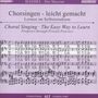 Chorsingen leicht gemacht - Georg Friedrich Händel: Der Messias (Alt), 2 CDs