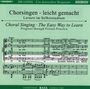 : Chorsingen leicht gemacht - Johannes Brahms: Ein Deutsches Requiem op.45 (Bass), CD,CD