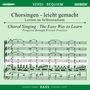 Chorsingen leicht gemacht - Giuseppe Verdi: Requiem (Bass), 2 CDs