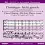 Chorsingen leicht gemacht - Ludwig van Beethoven: An die Freude aus Symphonie Nr.9 & Chorfantasie op.80 (Alt), CD