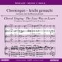 : Chorsingen leicht gemacht - Wolfgang Amadeus Mozart: Messe c-moll KV 427 "Große Messe" (Alt), CD