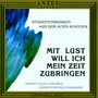 Studentenmusiken aus dem alten Rostock, CD