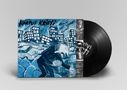 Albumcover mit den Texten "Korpus Kristi" und "Stadt der blauen Eier", zeigt stilisierte Häuser und Figur., LP