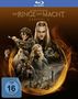„Die Ringe der Macht Staffel 2“, mehrere Charaktere in mittelalterlicher Kleidung, FSK 16-Logo., 4 Blu-ray Discs